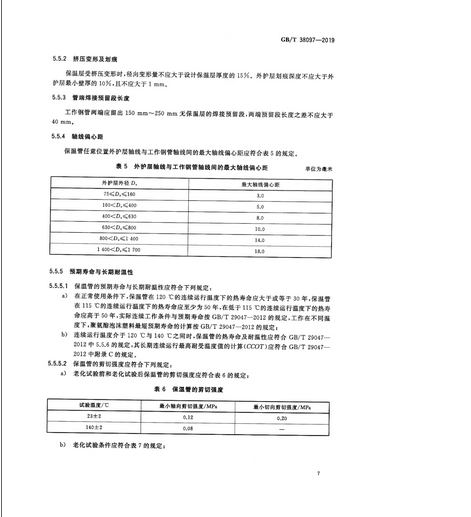 2020年9月1日起实施！城镇供热 玻璃纤维增强塑料外护层聚氨酯泡沫塑料预制直埋保温管及管件 GB/T 38097-2019 (图10)